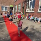 Gekke hoedenmakers modeshow